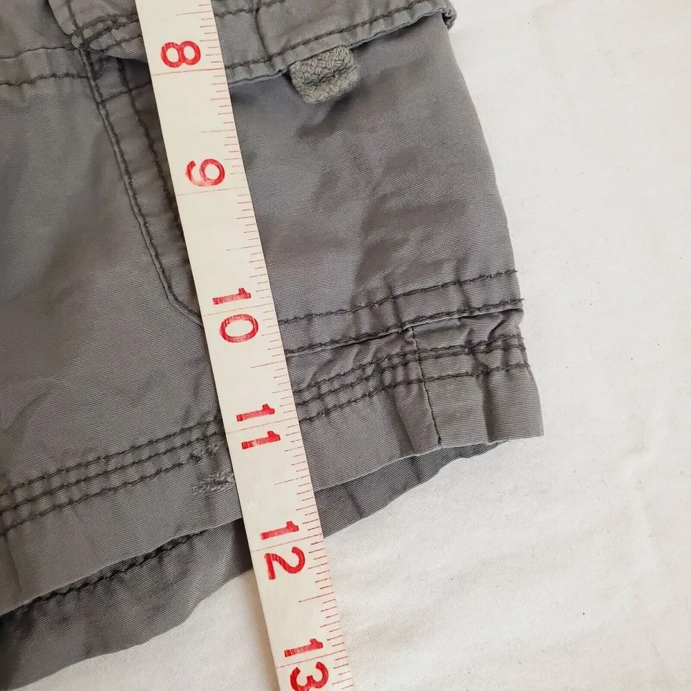 Old Navy Toddler‎ Boys Cargo Shorts Drawstring Grey Size 3T
